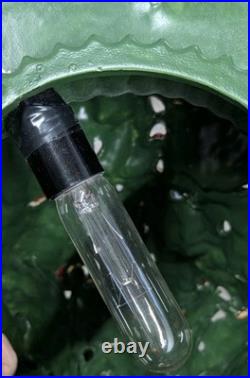 Vintage Ceramic Lighted Christmas Tree Holly Berries Gold Ornaments 19