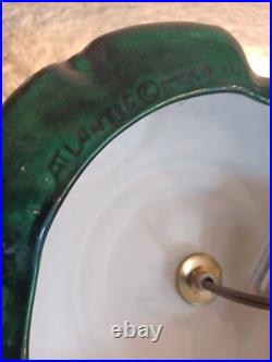 Vintage Lighted Ceramic Christmas Tree And Base-16.5 Atlantic Mold M. K. 1972