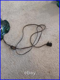 Vintage Lighted Ceramic Christmas Tree And Base-16.5 Atlantic Mold M. K. 1972