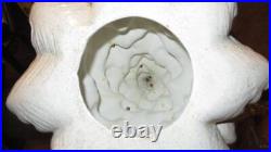 Vintage Lighted Ceramic Christmas Tree White Gold Musical 17 Vintage Lighted Ceramic Christmas Tree White Gold Musical 17