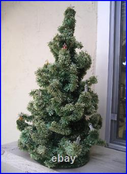 Vintage MCM Noma 22 Christmas Tree antique Rare Reflect light under glow candle Vintage MCM Noma 22 Christmas Tree antique Rare Reflect light under glow candle