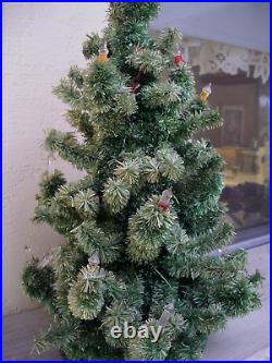 Vintage MCM Noma 22 Christmas Tree antique Rare Reflect light under glow candle Vintage MCM Noma 22 Christmas Tree antique Rare Reflect light under glow candle