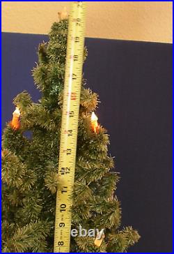 Vintage MCM Noma 22 Christmas Tree antique Rare Reflect light under glow candle Vintage MCM Noma 22 Christmas Tree antique Rare Reflect light under glow candle