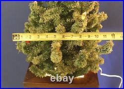 Vintage MCM Noma 22 Christmas Tree antique Rare Reflect light under glow candle Vintage MCM Noma 22 Christmas Tree antique Rare Reflect light under glow candle