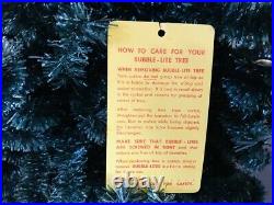 Vintage NOMA Bubble Light Christmas Tree 32 20 Socket Original Box Working C-7